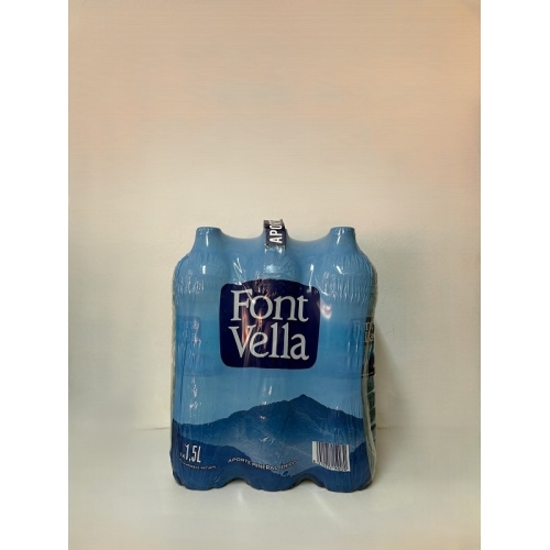AGUA FONT VELLA 1 1/2L. Pak-6
