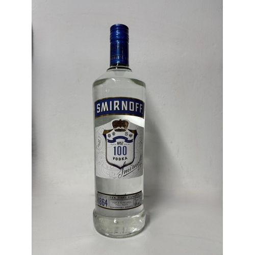 VODKA  SMIRNOFF azul     LITRO 50% alc./vol.